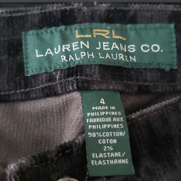 Ralph Lauren leopard corduroy size 4 pants - Picture 3 of 3